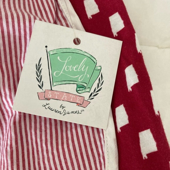 Alabama seersucker Shorties by Lauren James - Picture 3 of 4